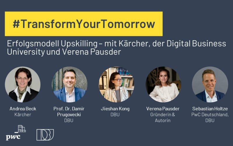 #TransformYourTomorrow-Event: Erfolgsmodell Upskilling