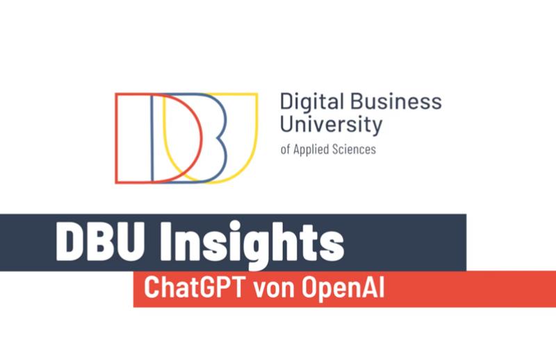 DBU Insights: ChatGPT mit Prof. Dr. Martin Schmidt